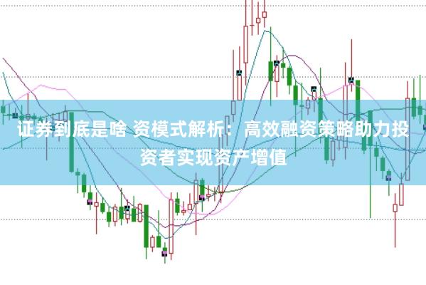 证券到底是啥 资模式解析：高效融资策略助力投资者实现资产增值