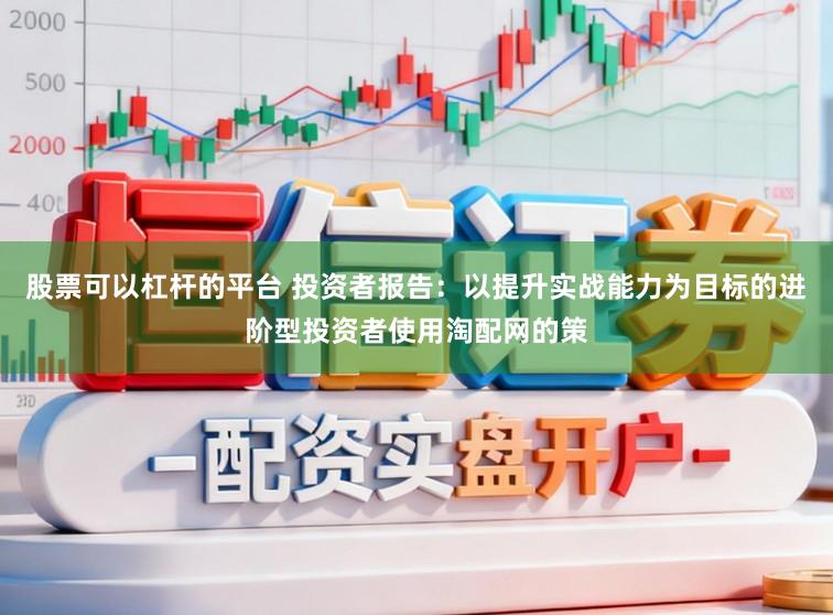 股票可以杠杆的平台 投资者报告：以提升实战能力为目标的进阶型投资者使用淘配网的策