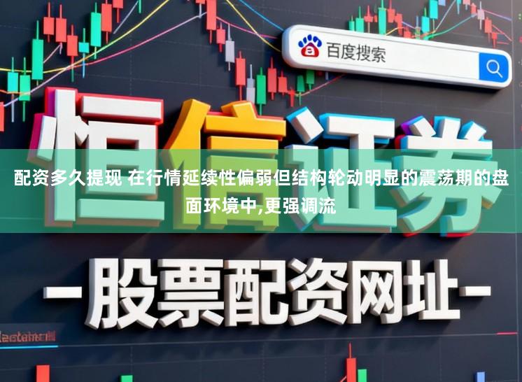 配资多久提现 在行情延续性偏弱但结构轮动明显的震荡期的盘面环境中，更强调流