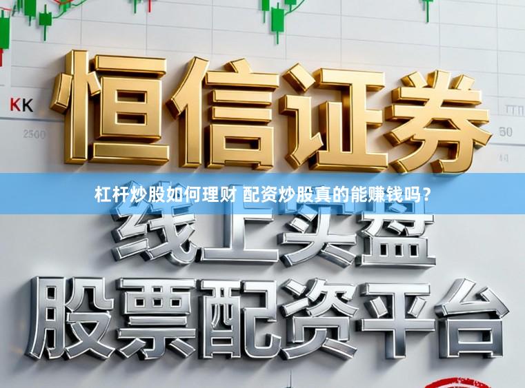 杠杆炒股如何理财 配资炒股真的能赚钱吗？