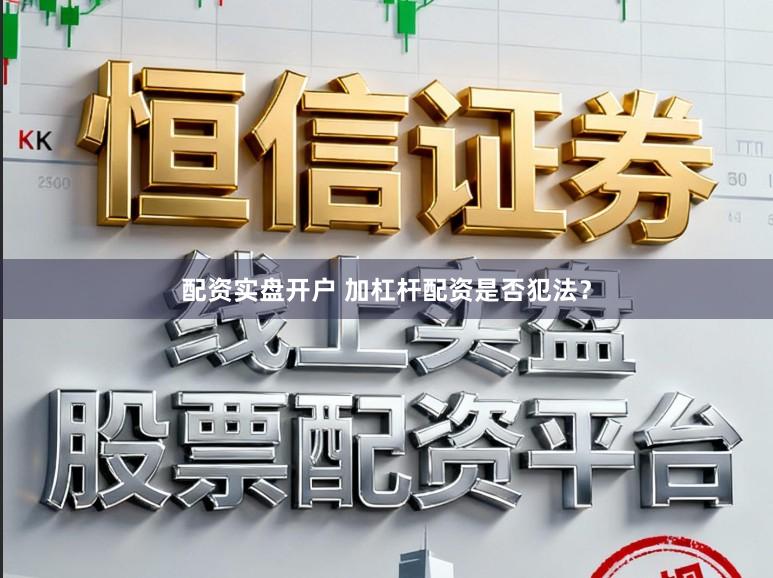 配资实盘开户 加杠杆配资是否犯法？