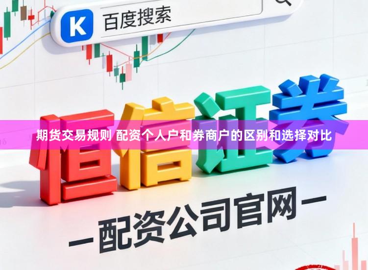 期货交易规则 配资个人户和券商户的区别和选择对比