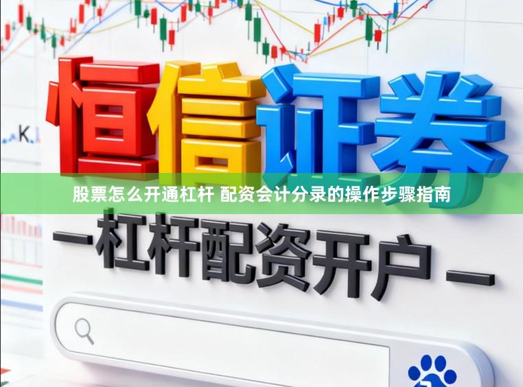 股票怎么开通杠杆 配资会计分录的操作步骤指南