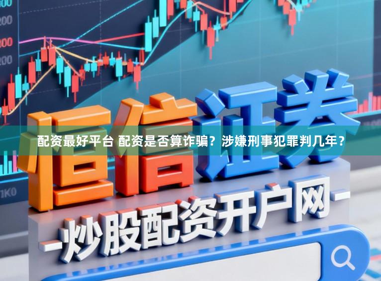 配资最好平台 配资是否算诈骗？涉嫌刑事犯罪判几年？